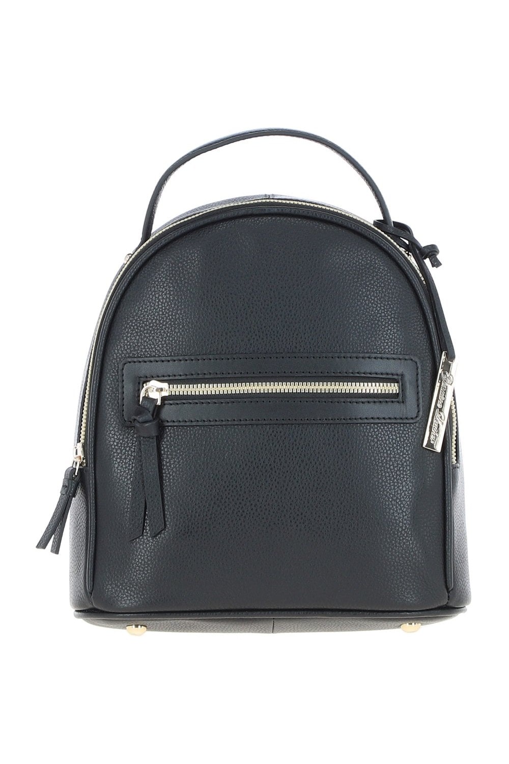 Ashwood Small Leather Backpack Black