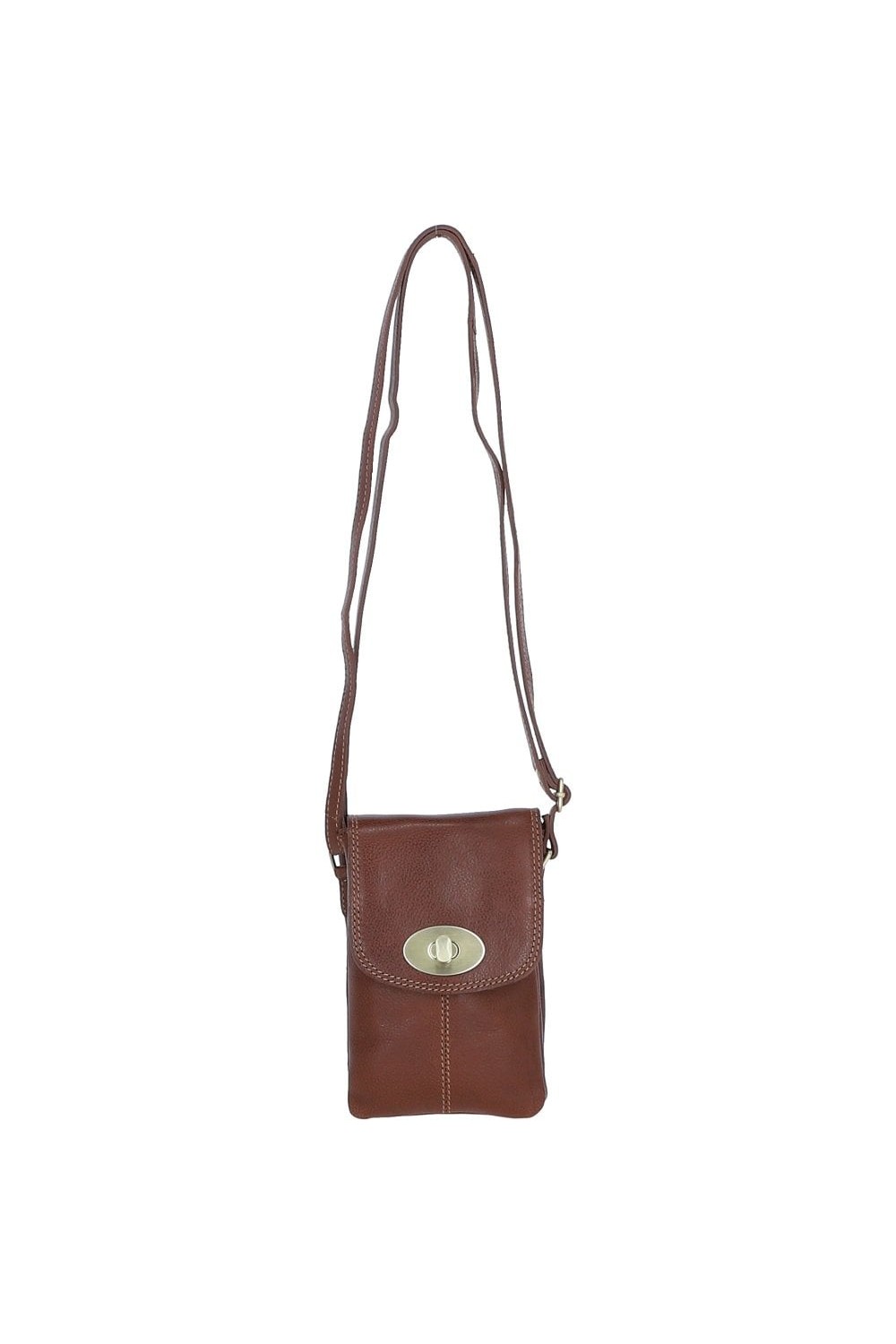 Ashwood Leather Pocket Smart Phone Bag Tan