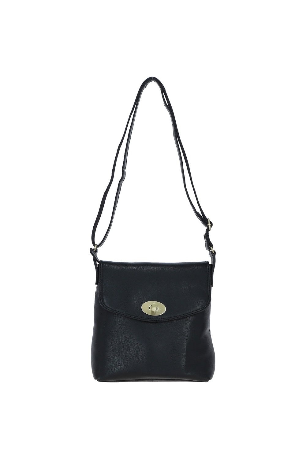 Ashwood Leather Crossbody/Shoulder Bag Black