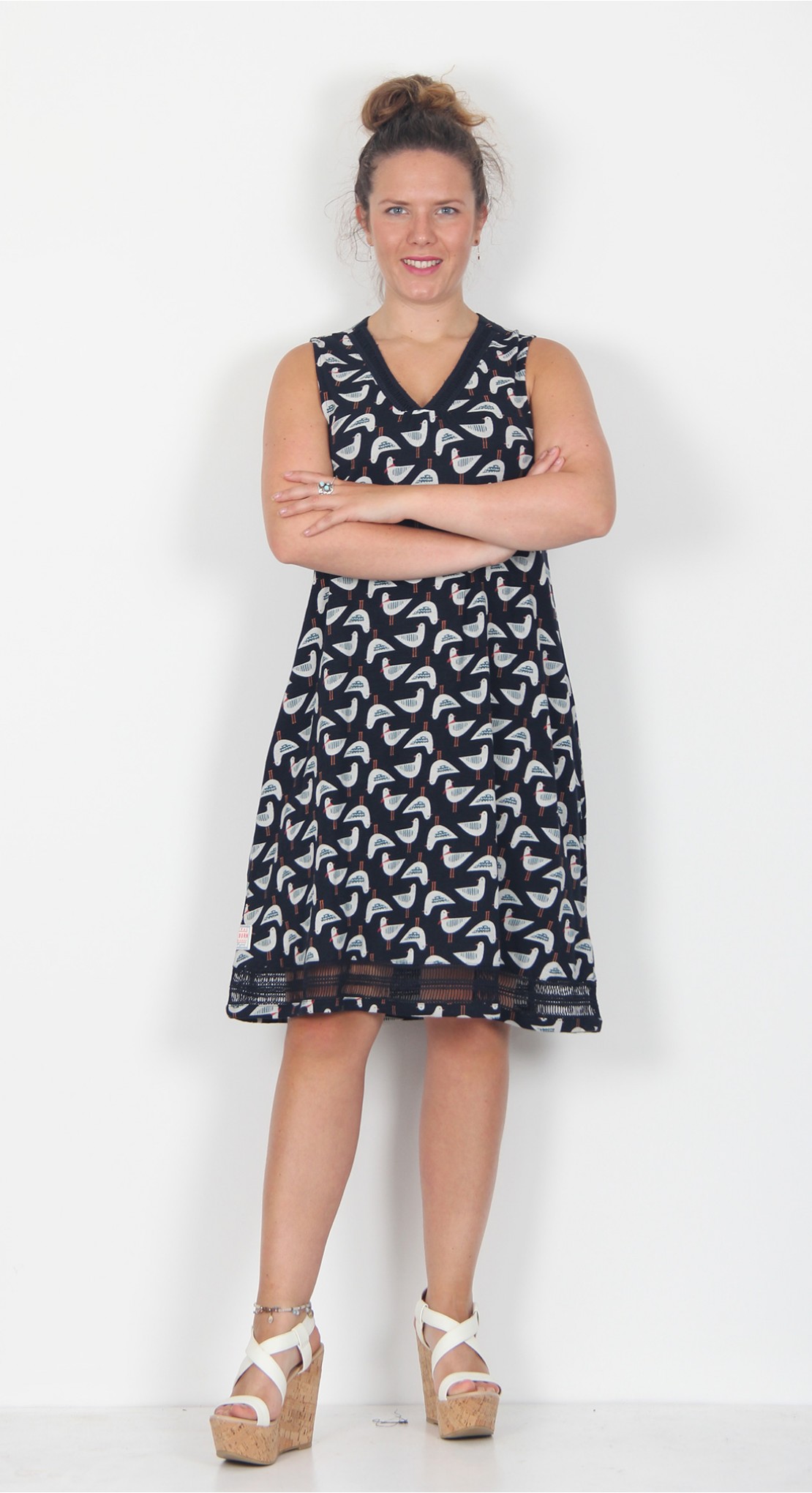 navy beach dress uk