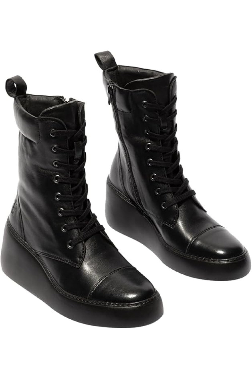 FLY LONDON Daff641 Wedge Boot Black