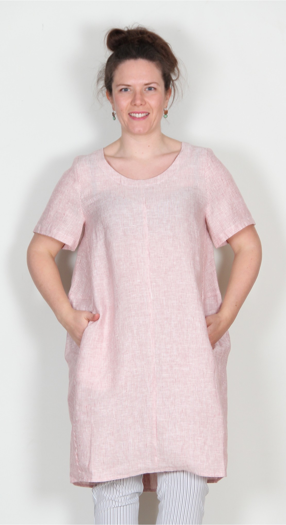 Mes Soeurs Et Moi Fibre Tunic/Dress Terracotta