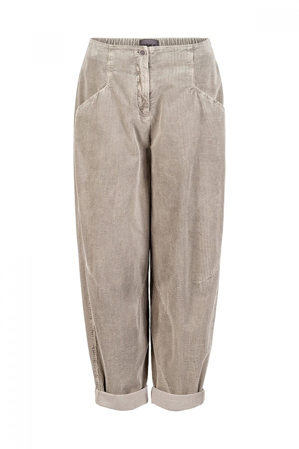 OSKA Trousers 437 Ecru / Pure Cotton Corduroy