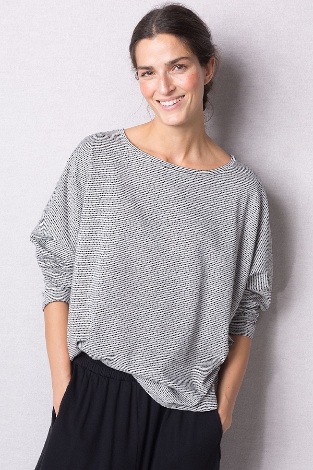 OSKA Pullover 440 Ecru / Pure Cotton Jersey