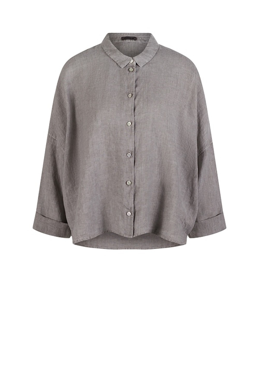 OSKA Blouse 532 Pure Linen Color: 912GLASS