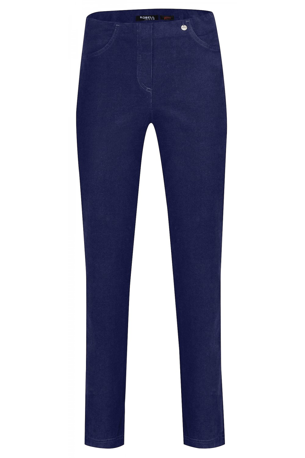 Robell Trousers Bella Fine Needlecord French Blue