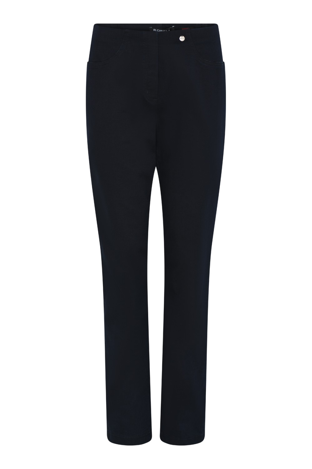 Robell Trousers Bella Jean Full Length  Black Denim