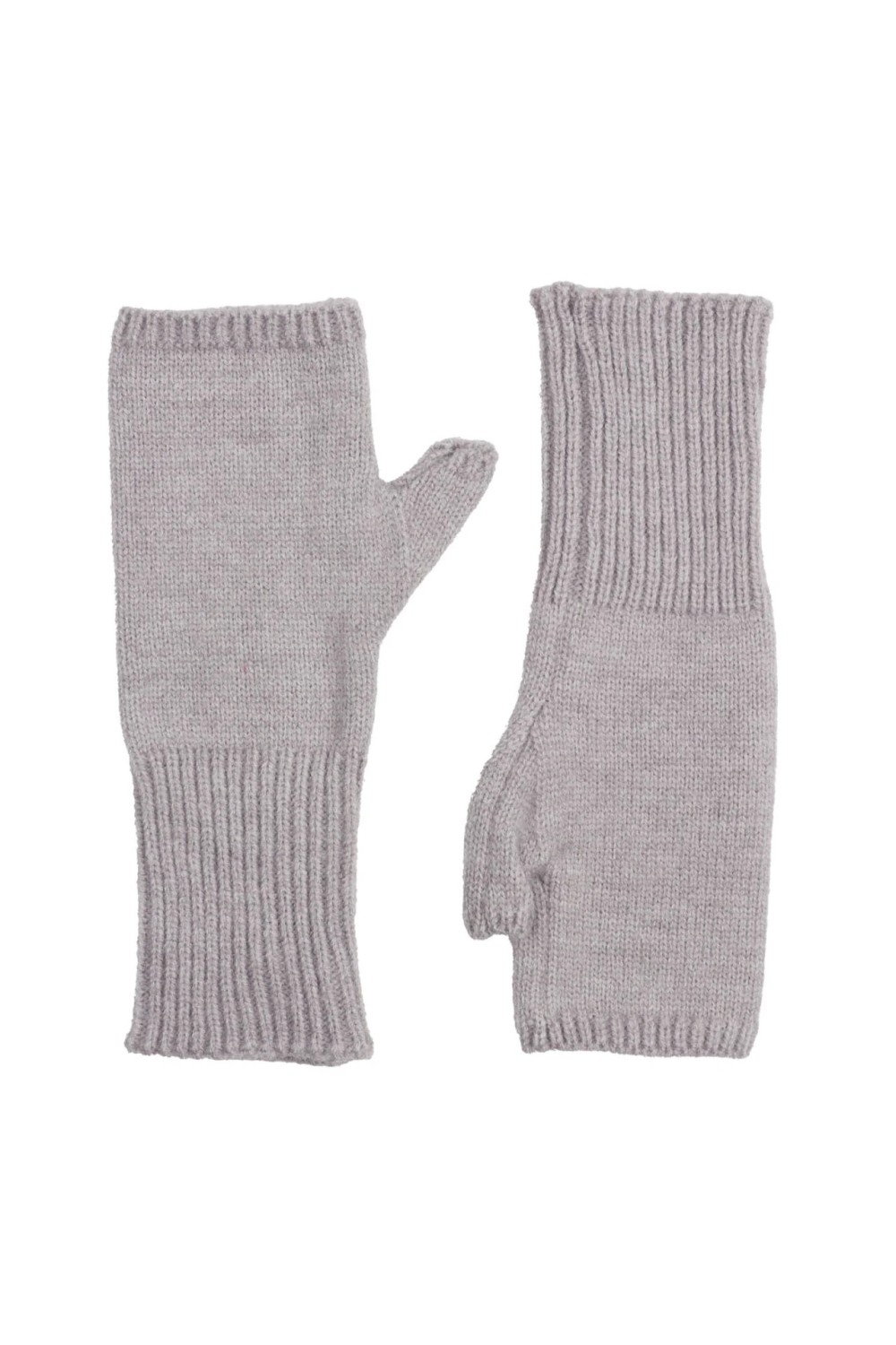 Zelly Fingerless Knitted Glove Grey