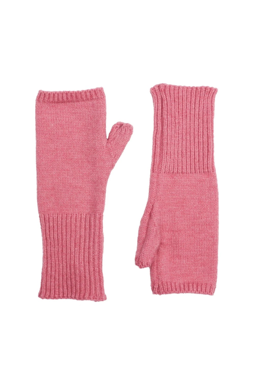 Zelly Fingerless Knitted Glove Pink