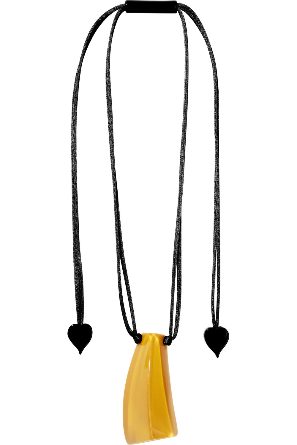 ZSISKA DESIGN EMOCION ADJUSTABLE CORD PENDANT MUSTARD YELLOW